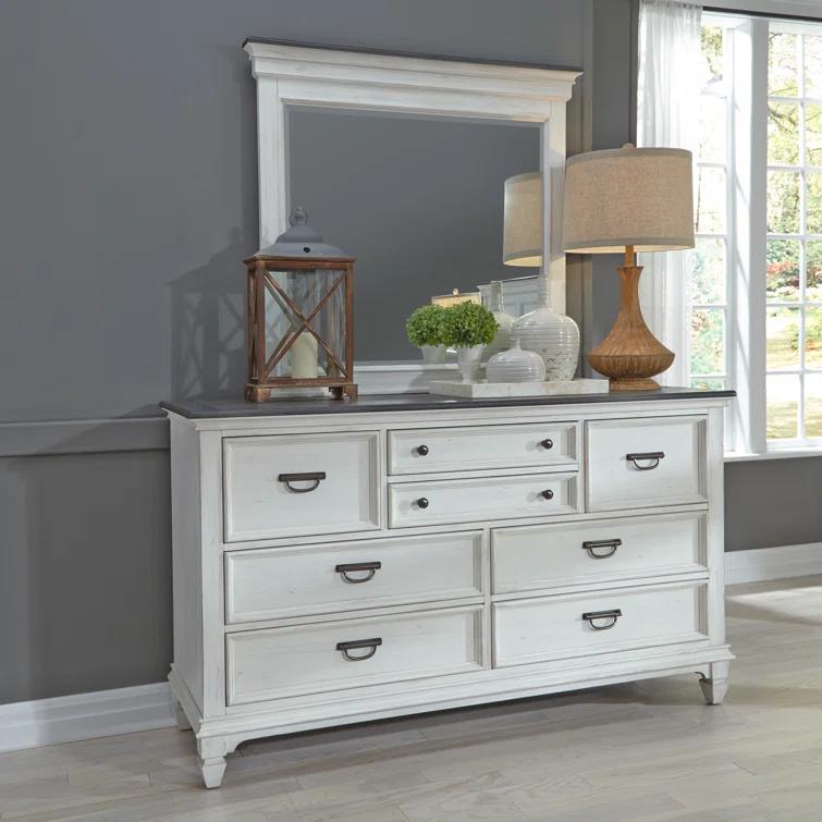 Colburn Panel Bed, Dresser & Mirror