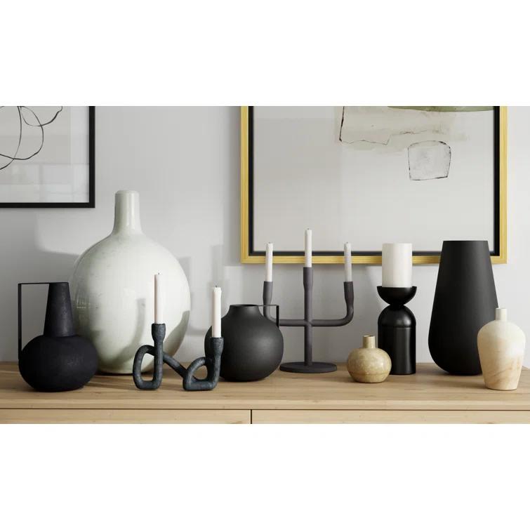 Joss & Main Alex Metal Tabletop Candlestick
