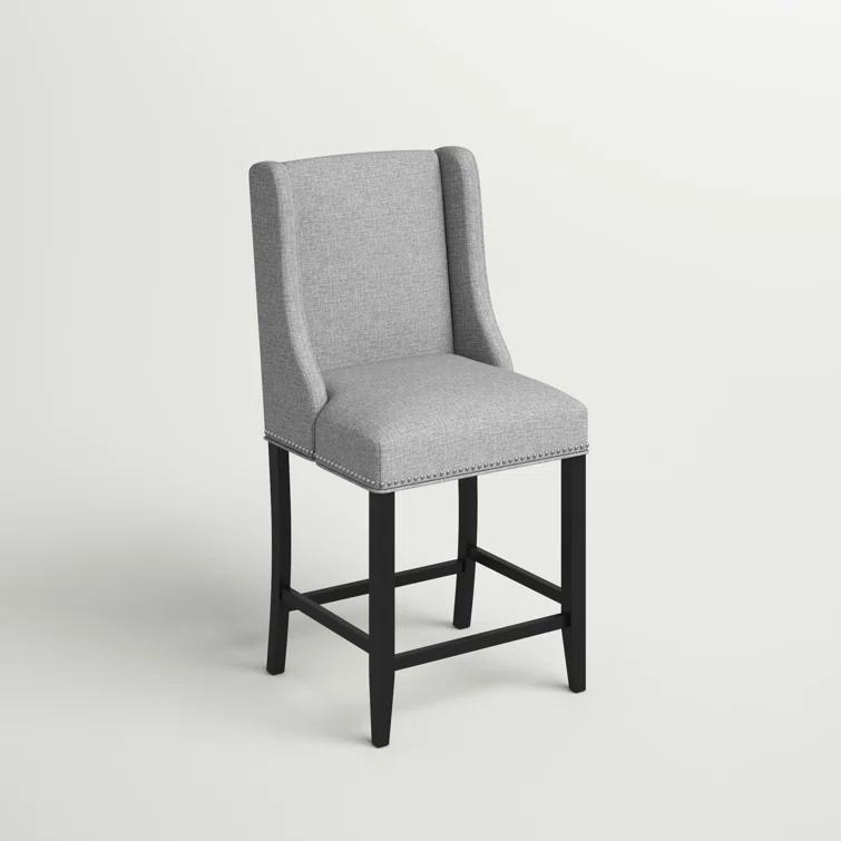Modway Baron Upholstered Fabric Bar Stool