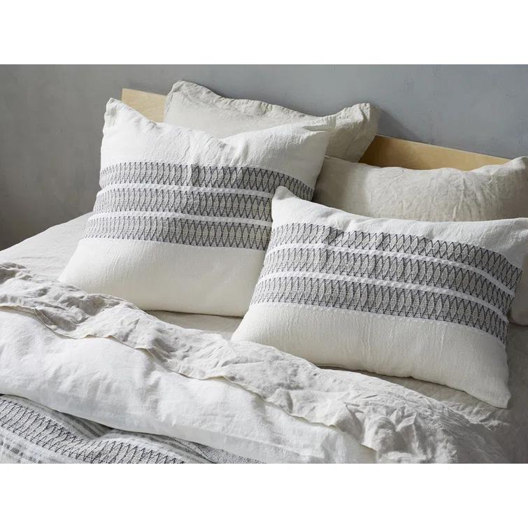 Coyuchi Lost Coast Organic 100% Organic Cotton Pillow Sham