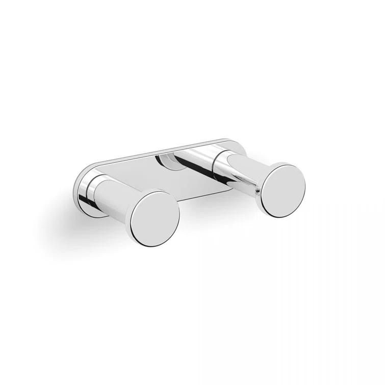 Ice WSBC 29090A CR Bathroom Accessory Set with 18" towel bar, toilet paper holder, and bathroom hook