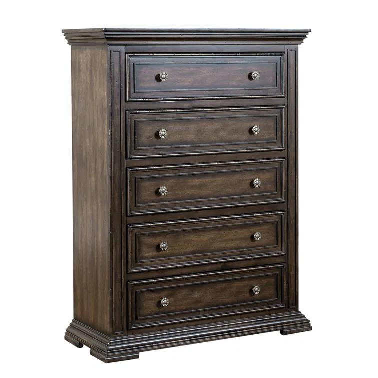 Temple Cloud Panel Bed, Dresser & Mirror, Chest, Night Stand