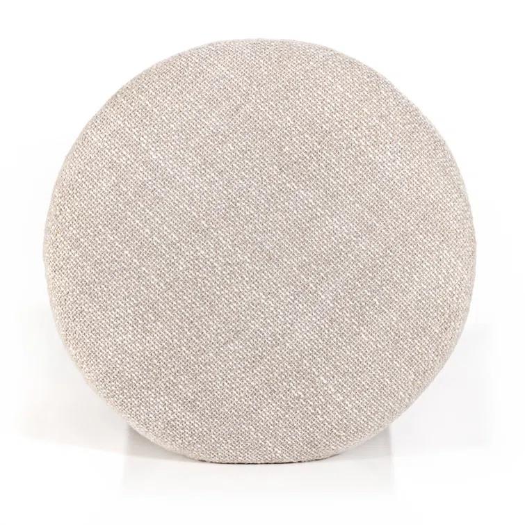 Yurewn Round Ottoman - Natural