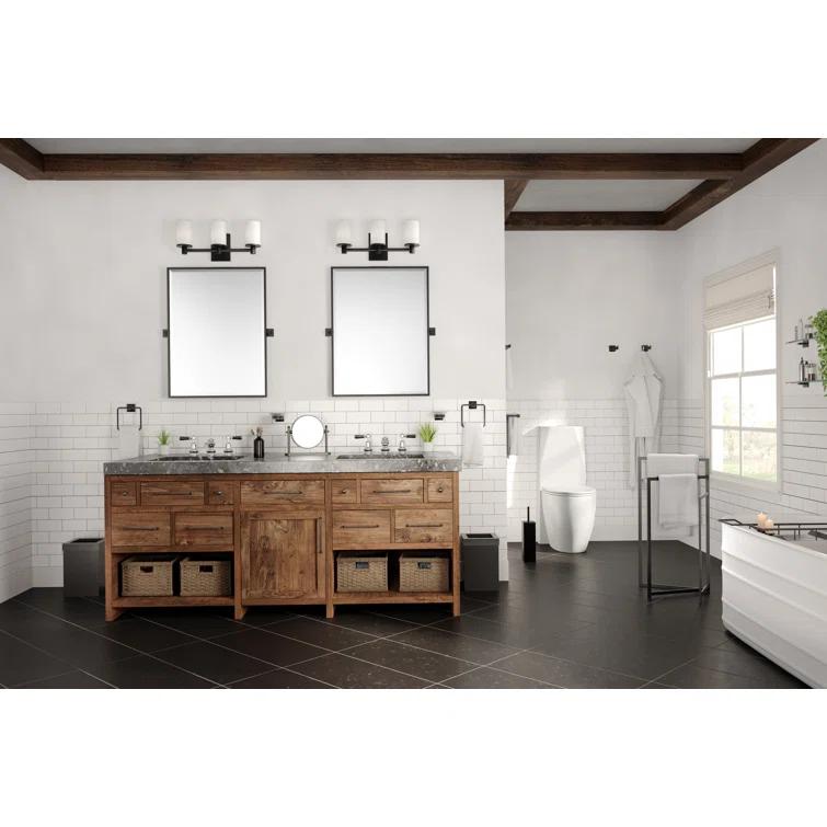 Elevate 24" Wall Mount Double Towel Bar | Towel Rack with 2 Bars