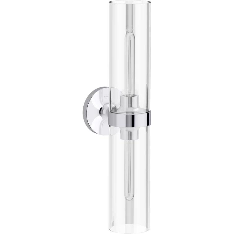 Purist™ 2 Light Indoor Bathroom Vanity Light Fixture, UL Listed