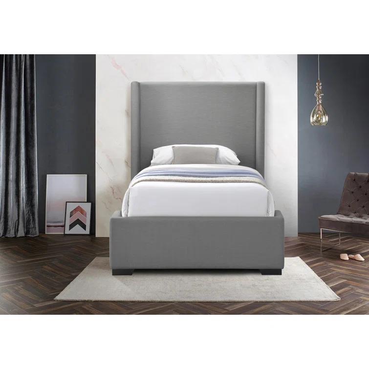 Earby Upholstered Panel Bed