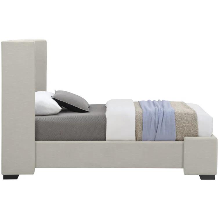 Earby Upholstered Panel Bed