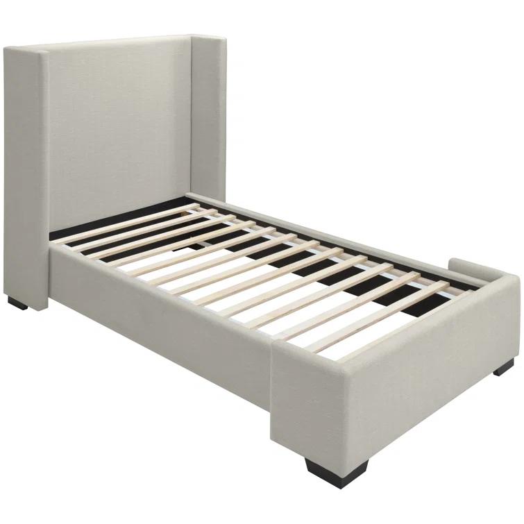 Earby Upholstered Panel Bed