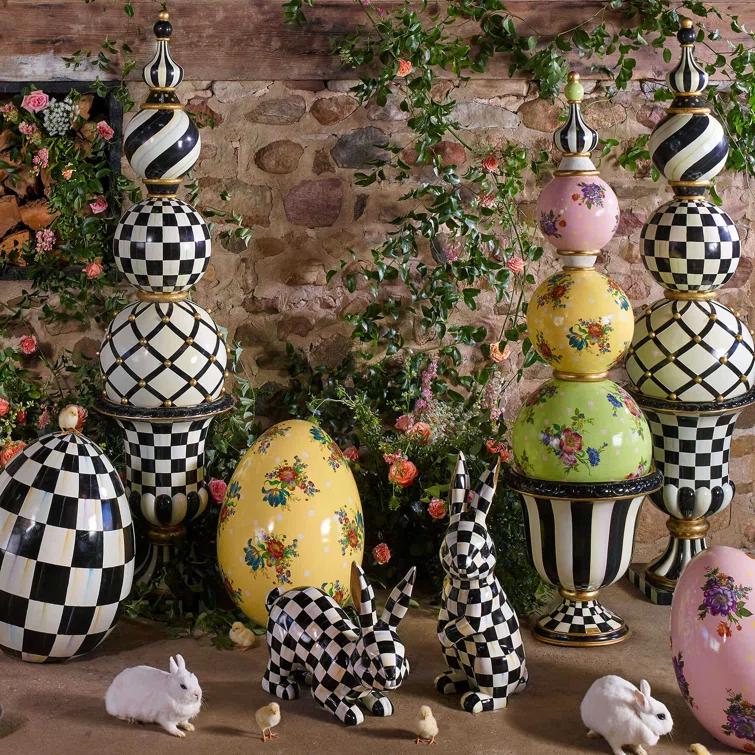 MacKenzie-Childs Courtly Stripe Urn