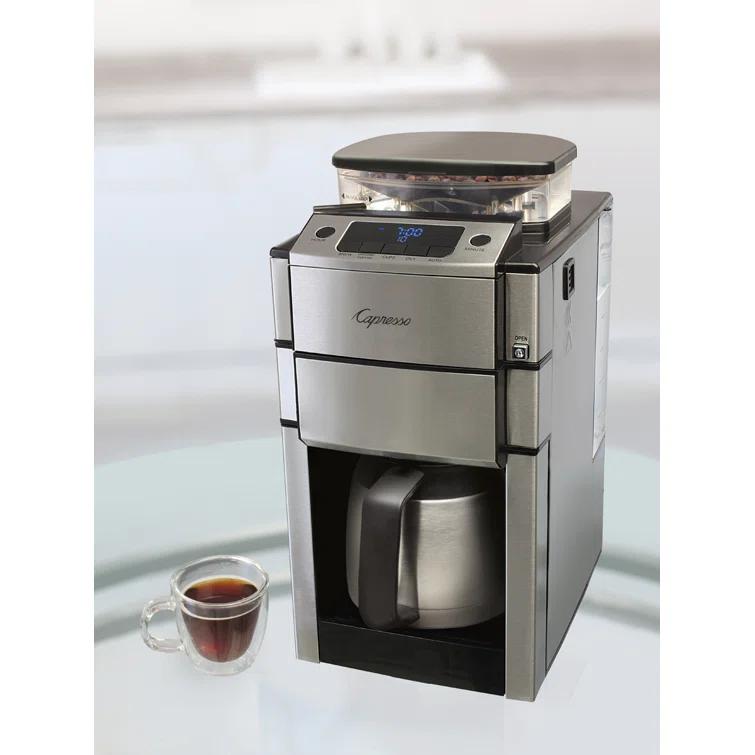 Capresso CoffeeTEAM Pro Plus 10-Cup Coffee Maker with Thermal Carafe