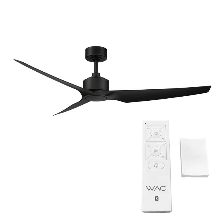 60" Stella 3 - Blade Outdoor/Indoor Smart Ceiling Fan with Remote Control Included, Works With Google Assistant, Amazon Alexa, Samsung Smart Things