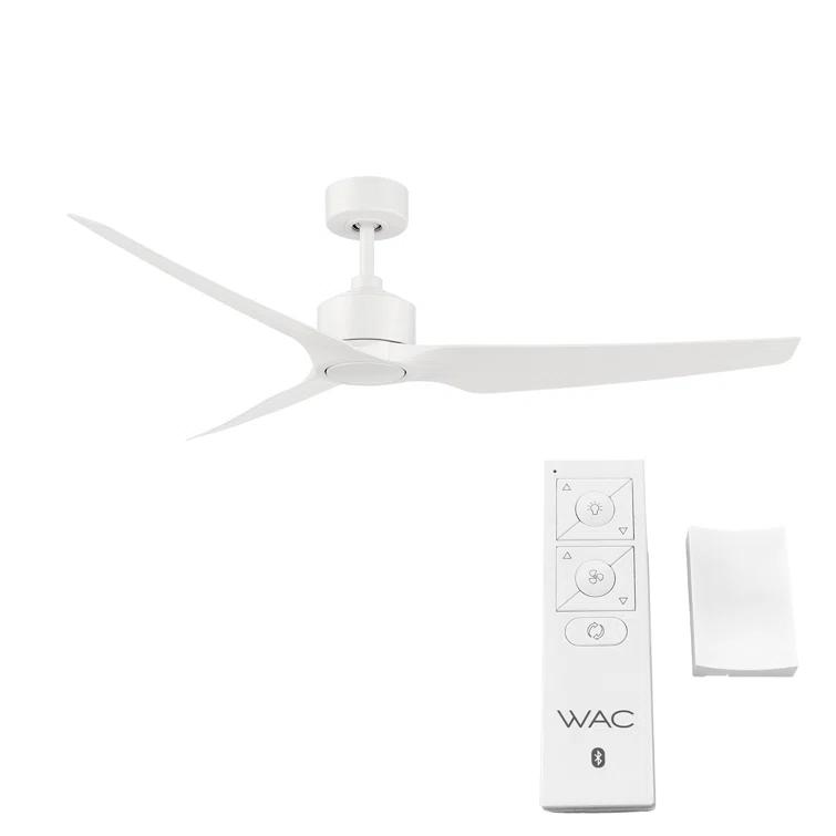 60" Stella 3 - Blade Outdoor/Indoor Smart Ceiling Fan with Remote Control Included, Works With Google Assistant, Amazon Alexa, Samsung Smart Things