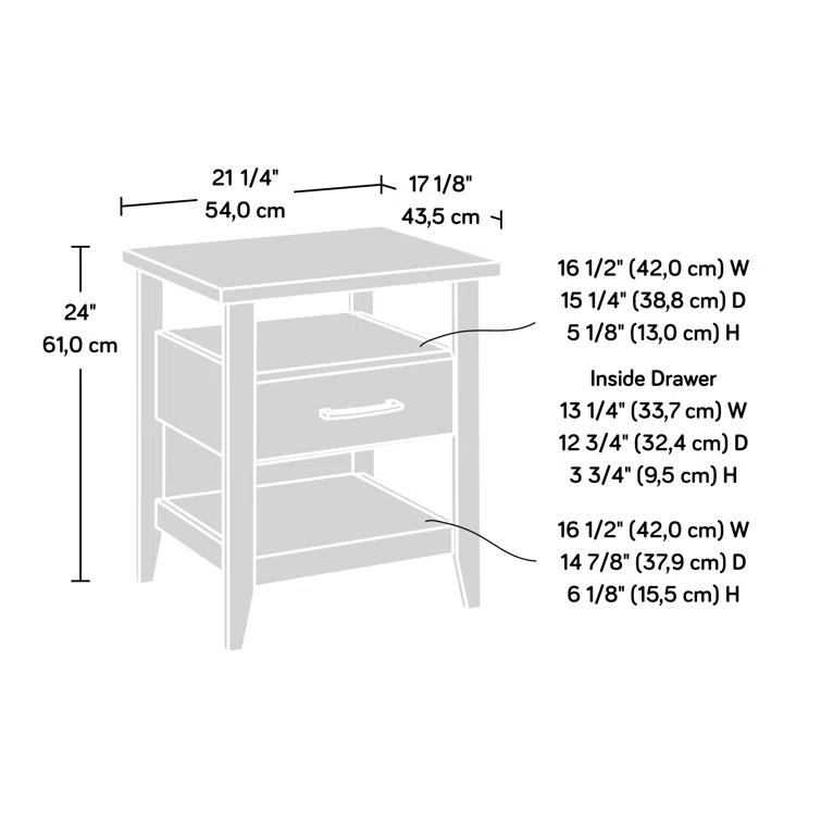 Carlyn 21.25'' W Nightstand