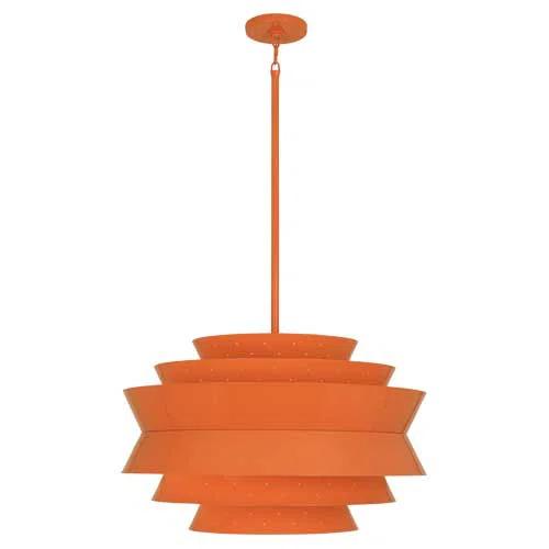 Robert Abbey Pierce 3 - Light Geometric Chandelier