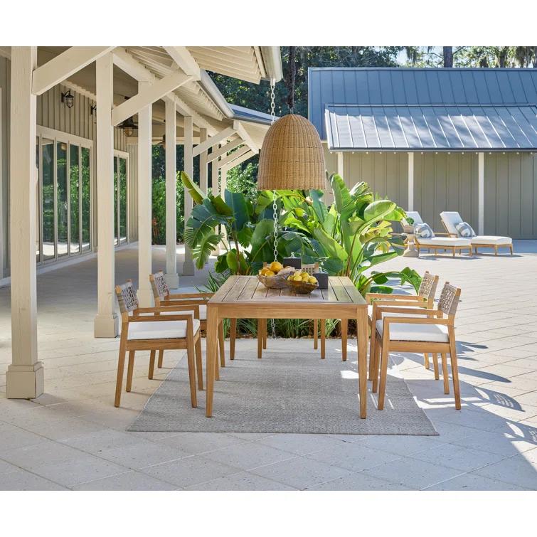 Coastal Living™ by Universal Furniture Chesapeake Teak Dining Table | Wayfair