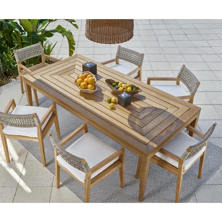 Coastal Living™ by Universal Furniture Chesapeake Teak Dining Table | Wayfair