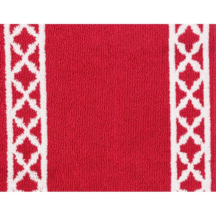 Nautica Collin Border All Loop Tufted Runner and Accent Rugs
