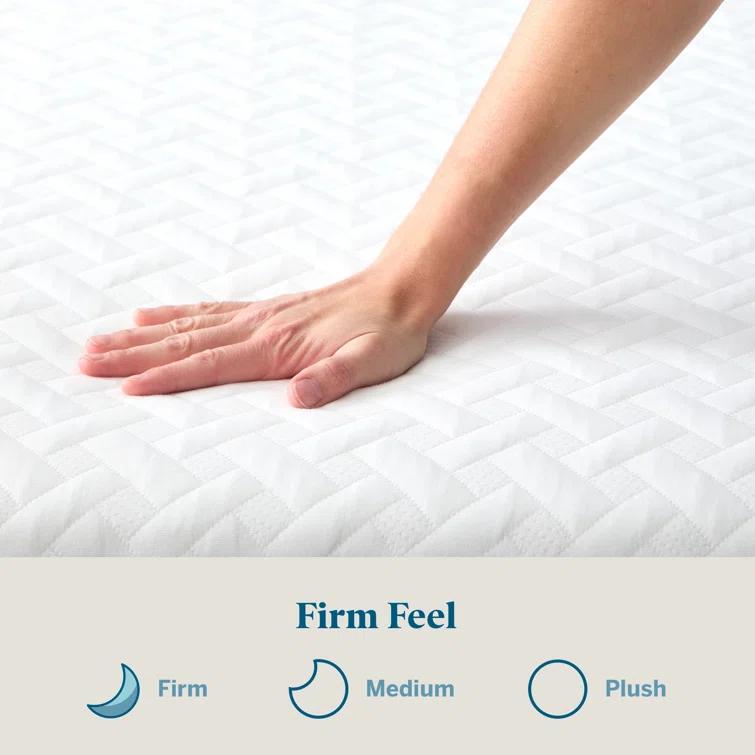 LUCID Medium Cooling Gel infused Memory Foam Mattress