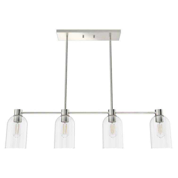 Hunter Fan Lochemeade 4 Light Linear Cylinder Pendant