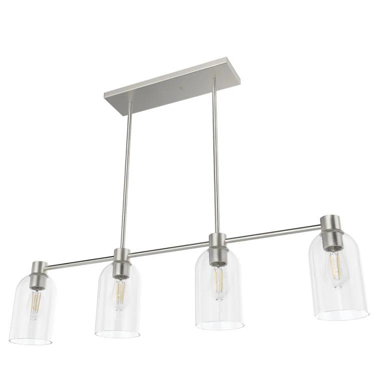 Hunter Fan Lochemeade 4 Light Linear Cylinder Pendant