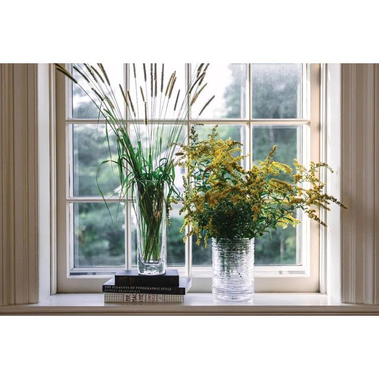 Echo Lake Extra Small Clear Glass Decorative Vase