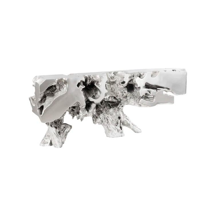 Phillips Collection Cast Naturals Freeform Console Table