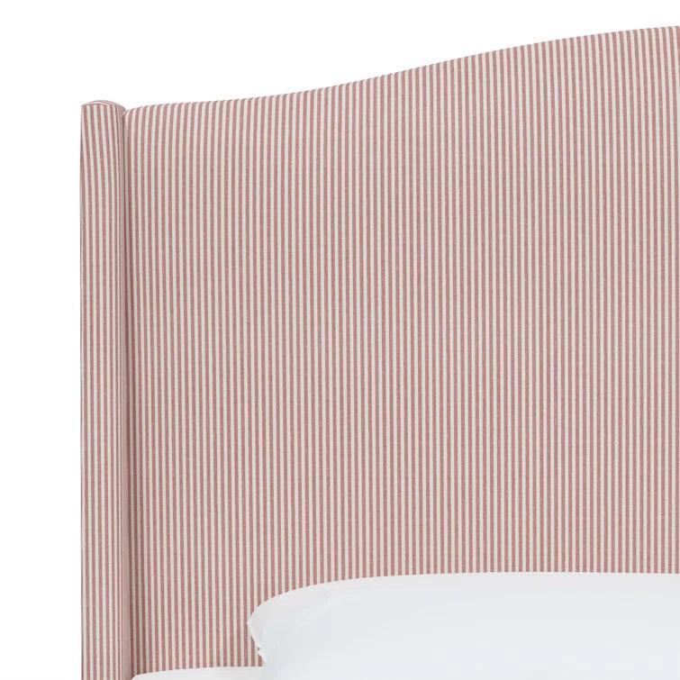 Hagerman Upholstered Wingback Bed