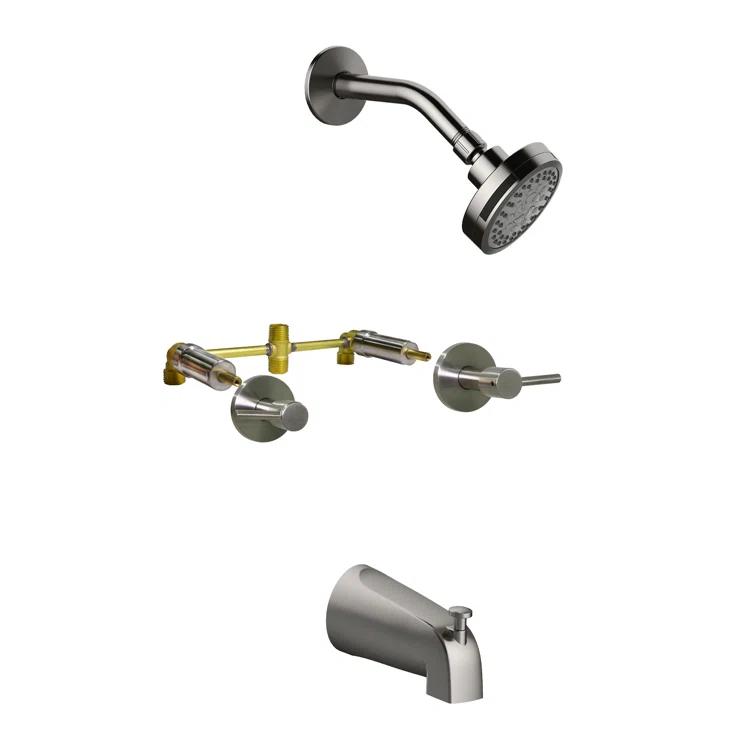 Eastport II Two-Handle Tub and Shower Faucet