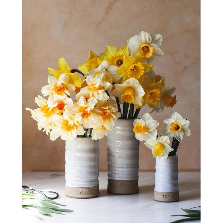 Farmhouse Pottery Trunk Stoneware Table Vase