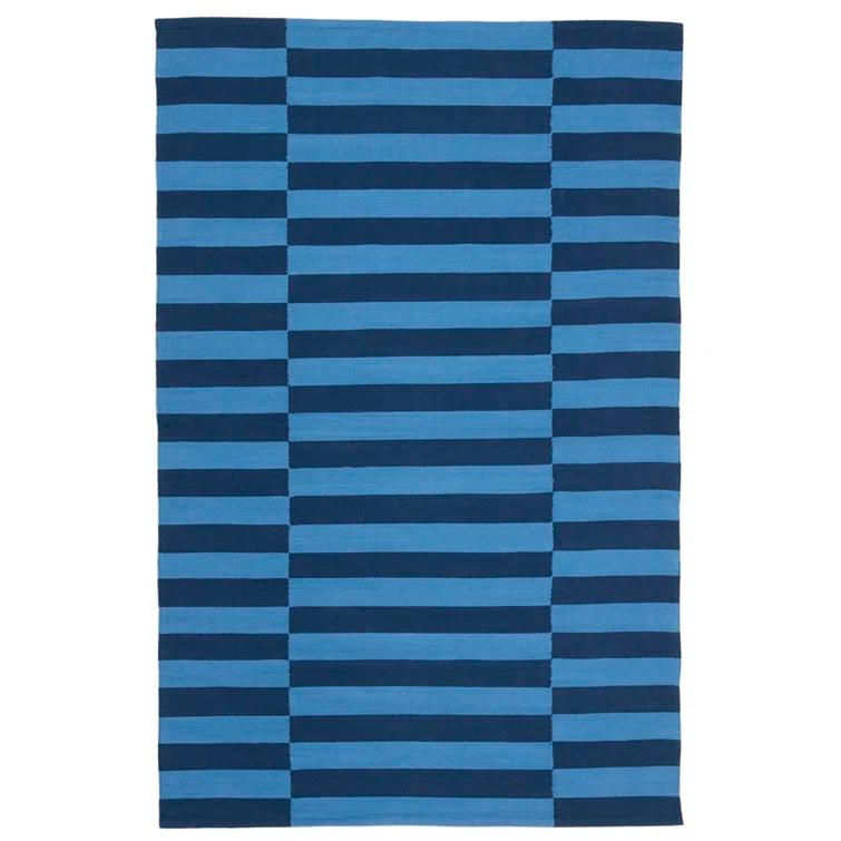 Ludlow Lauren Ralph Lauren Flat Weave Cotton Striped Rug