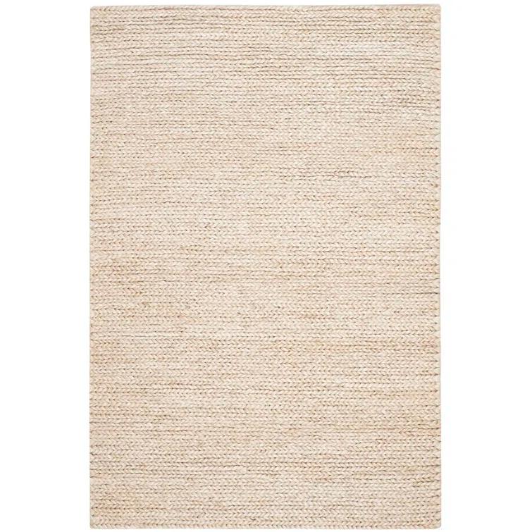 Birch Hand-Knotted 10' x 14' Rectangular Cotton Area Rug
