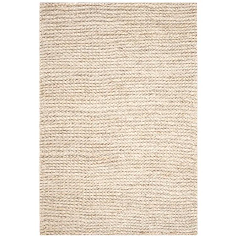 Hand-Knotted Birch & Cotton Blend 8' x 10' Area Rug
