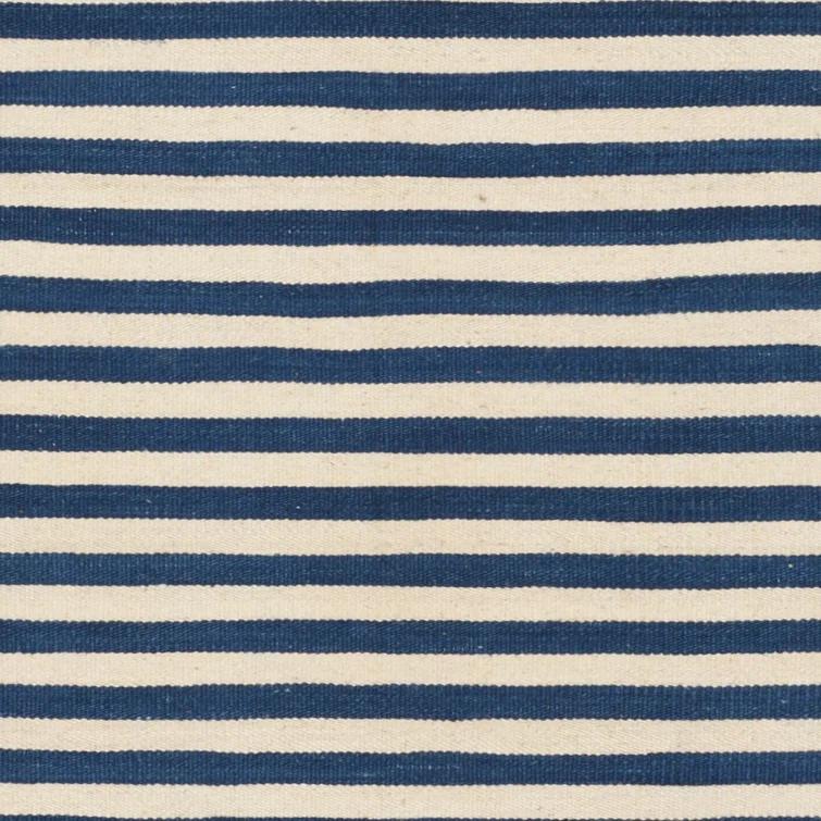 Pacific Stripe Handmade Wool 6' x 9' Area Rug