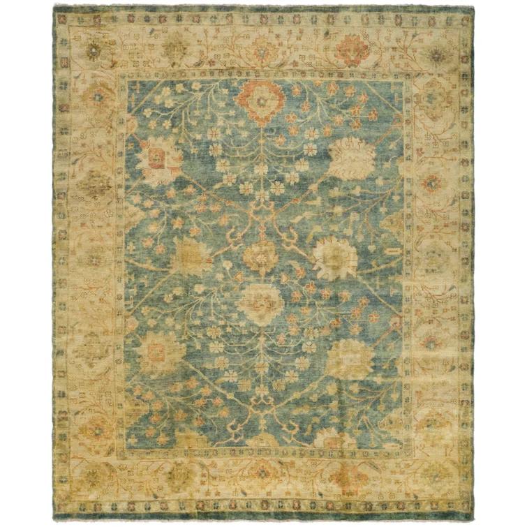 Oushak Hand Knotted Wool Oriental Rug