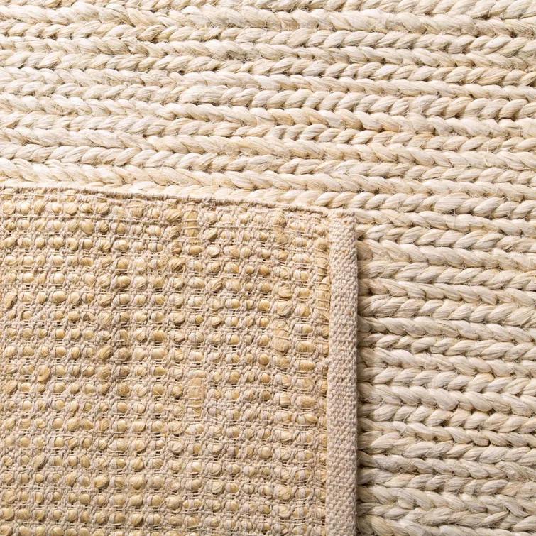 Hand-Knotted Birch & Cotton Blend 8' x 10' Area Rug