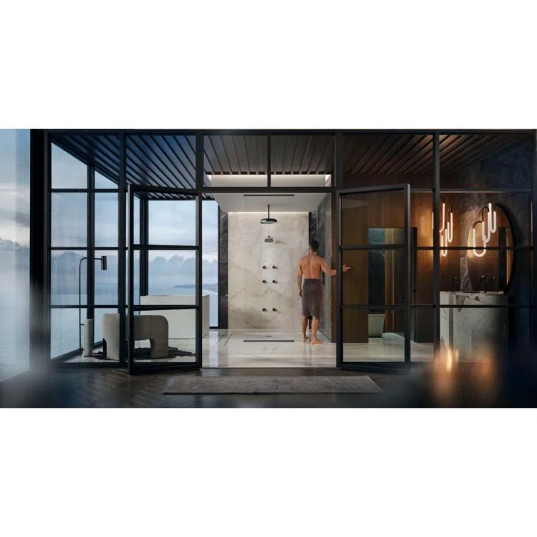 Statement™ 2.5 GPM Round 12 in. Rainhead with Katalyst Air-Induction Technology