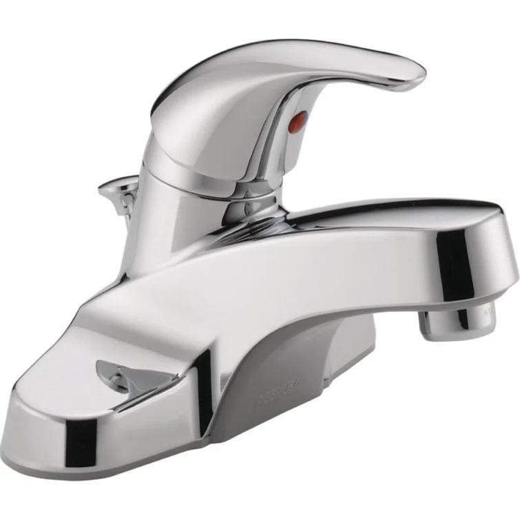 Core Centerset Bathroom Faucet with Drain Assembly, 2-handle Bathroom Sink Faucet