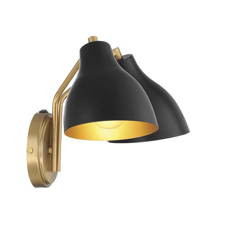 Elyse 2 Light Dimmable Armed Sconce