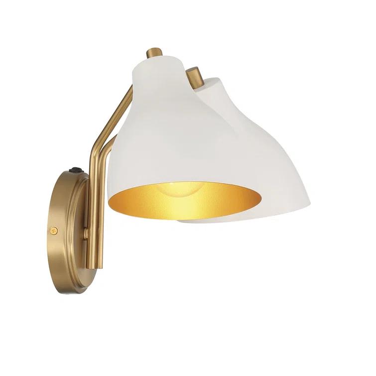 Elyse 2 Light Dimmable Armed Sconce