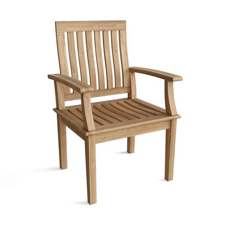 Windsor 4 - Person Square Teak Outdoor Dining Set