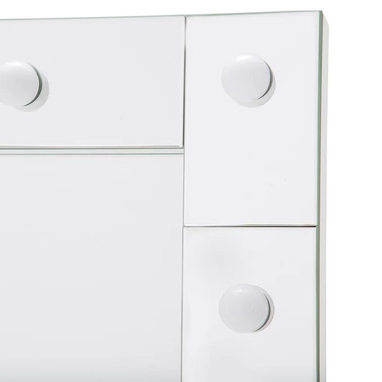 Montreal Glass Flat LED Wall Mirror
