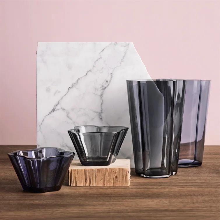 Aalto 8.66" Glass Table Vase