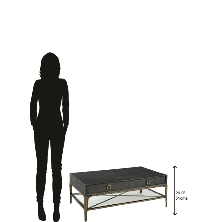 Hekman 23801 Rectangular Coffee Table 2-3801 Edgewater