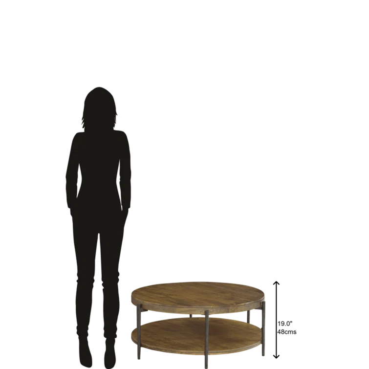 Hekman Round Coffee Table 23702 Bedford