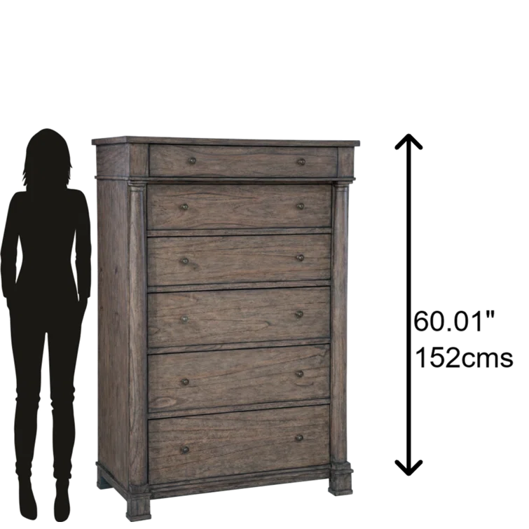 Hekman 23561 Tall Chest 2-3561 Lincoln Park