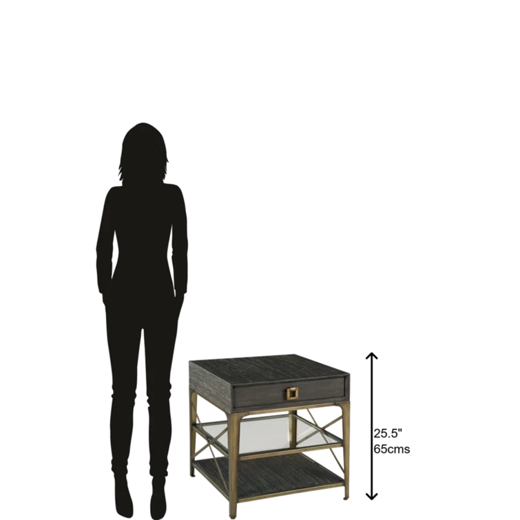 Hekman Lamp Table With Drawer 23803 Edgewater