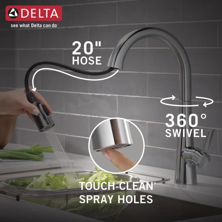 Monrovia Pull Down Single Handle Kitchen Faucet