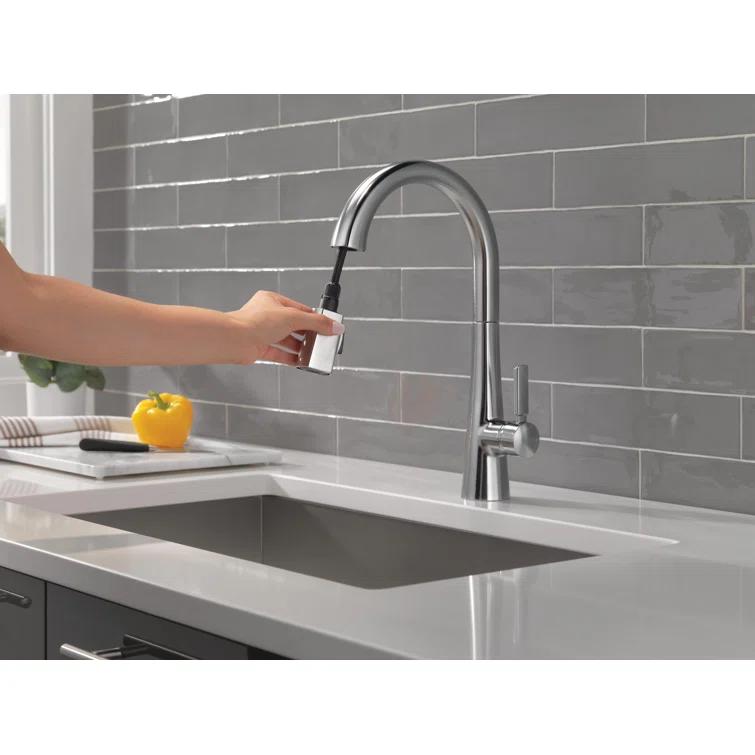 Monrovia Pull Down Single Handle Kitchen Faucet