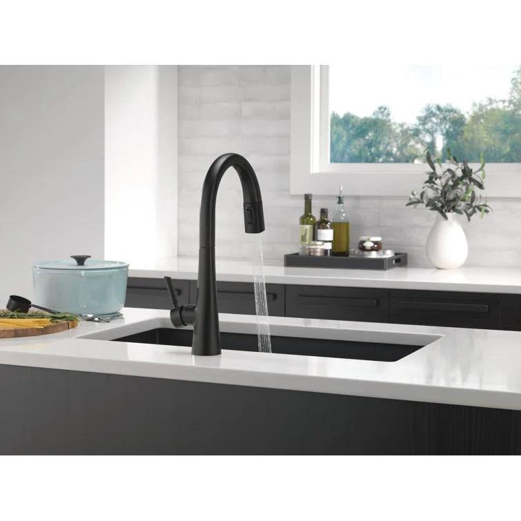 Monrovia Pull Down Single Handle Kitchen Faucet