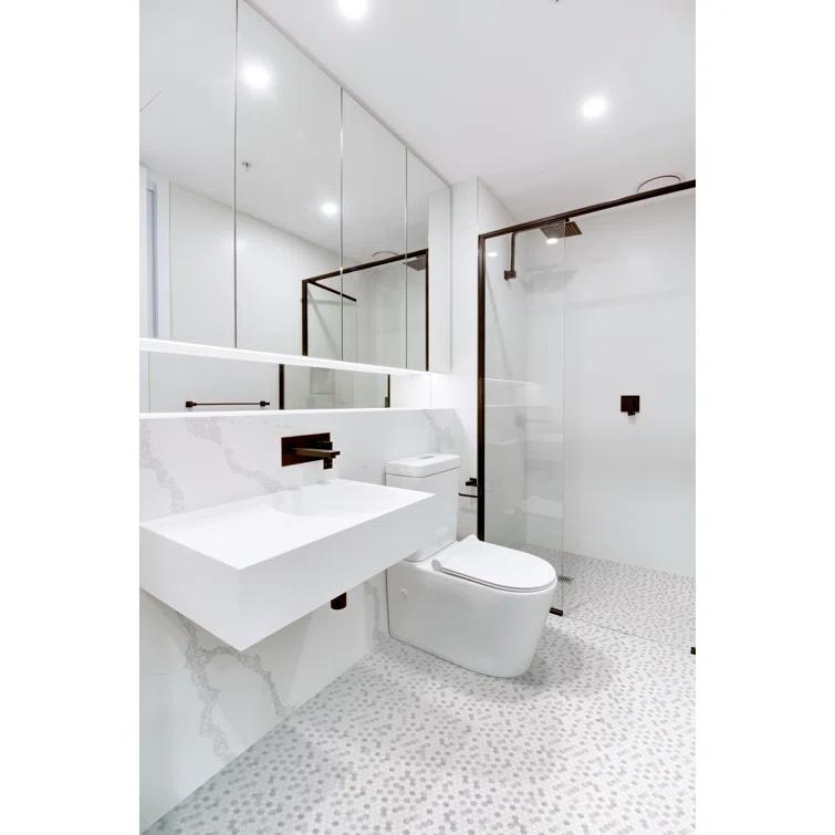 Trillions Hexagon Honeycomb Glass Mosaic Kitchen Backsplash, Bathroom, Shower, Pool, Wall and Floor Tile